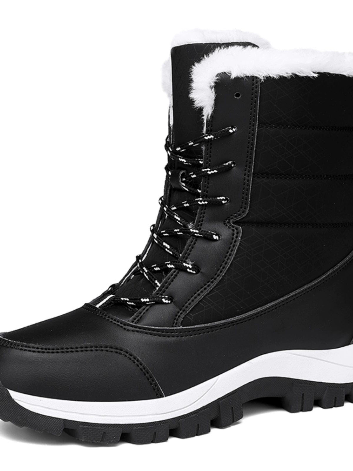 Special Price Brand Women's Shoes Northeast Snow Boots Women's Thickened Fleece-lined Winter Waterproof Non Slip Plus Size Outdoor Sports Cotton Shoes
