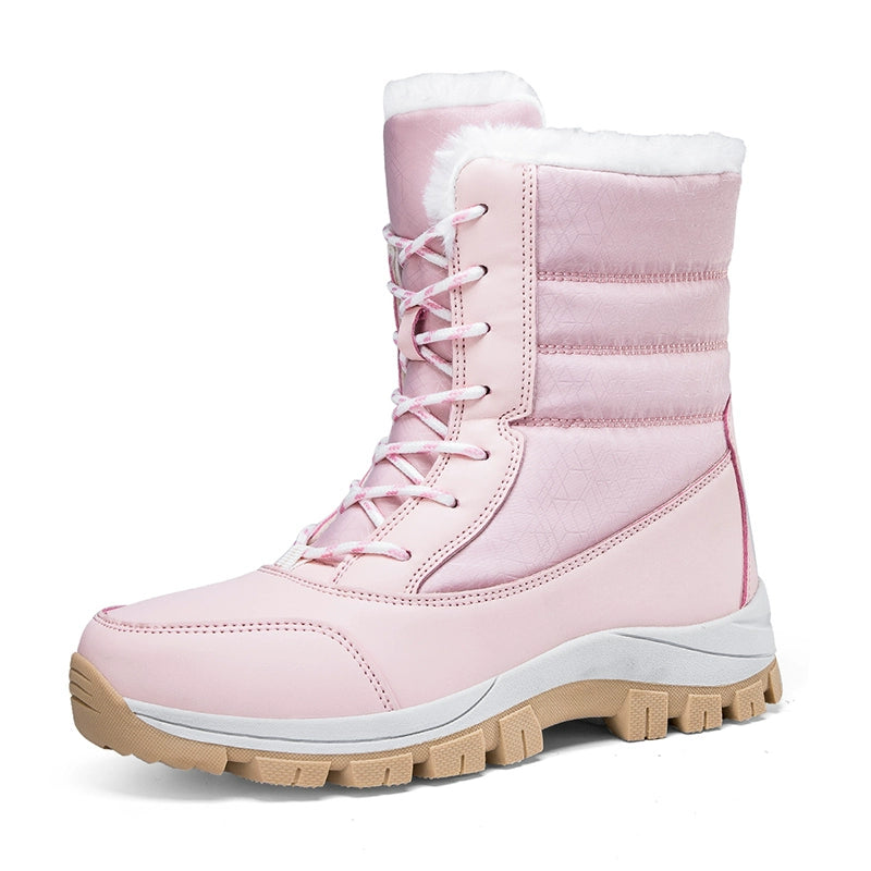 Special Price Brand Women's Shoes Northeast Snow Boots Women's Thickened Fleece-lined Winter Waterproof Non Slip Plus Size Outdoor Sports Cotton Shoes