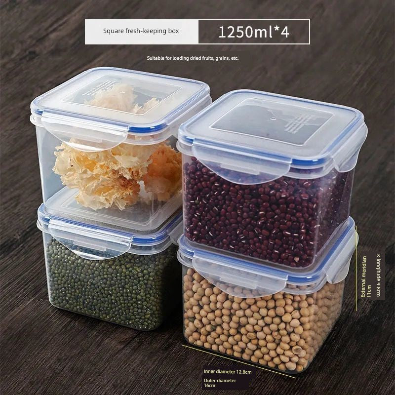 Small Size Plastic Fruit Microwave Oven Canteen Crisper