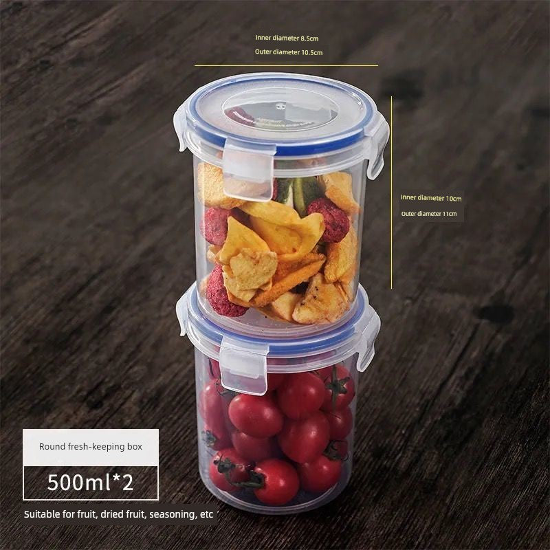 Small Size Plastic Fruit Microwave Oven Canteen Crisper