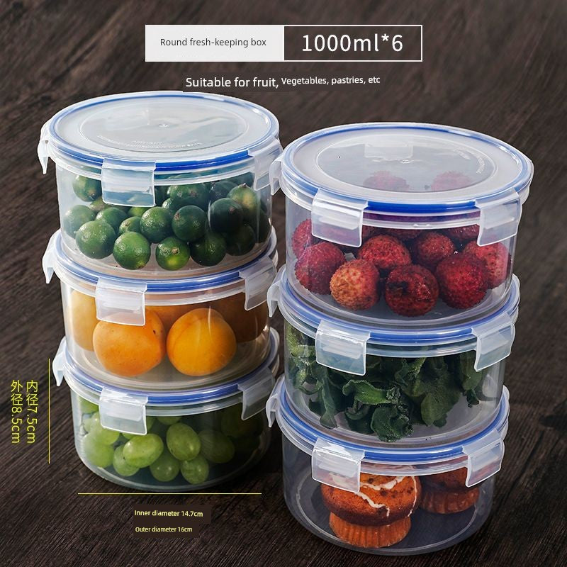 Small Size Plastic Fruit Microwave Oven Canteen Crisper