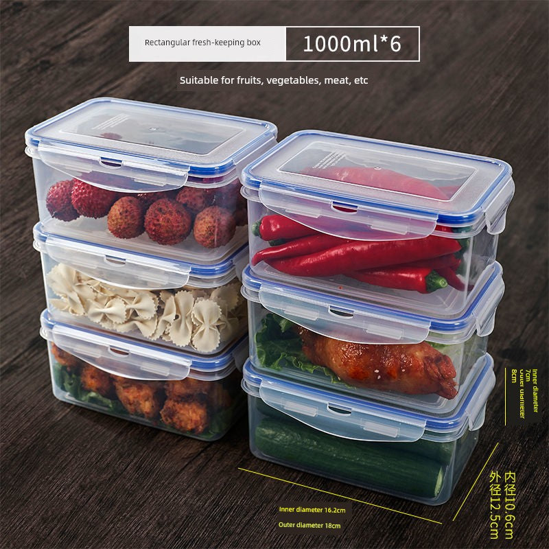 Small Size Plastic Fruit Microwave Oven Canteen Crisper