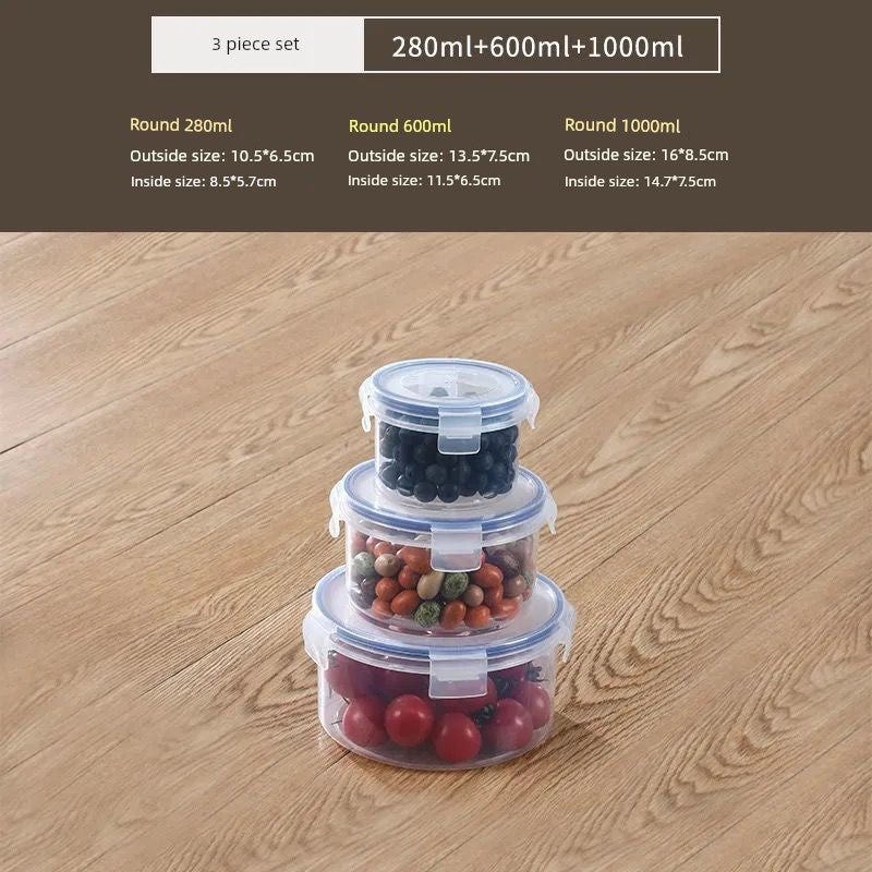 Small Size Plastic Fruit Microwave Oven Canteen Crisper