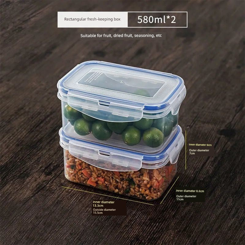 Small Size Plastic Fruit Microwave Oven Canteen Crisper