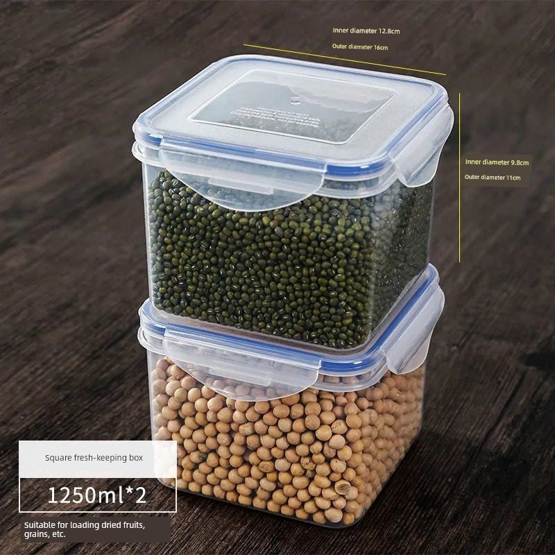 Small Size Plastic Fruit Microwave Oven Canteen Crisper
