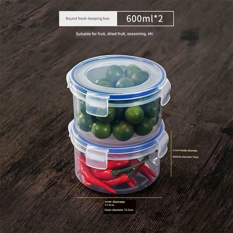 Small Size Plastic Fruit Microwave Oven Canteen Crisper