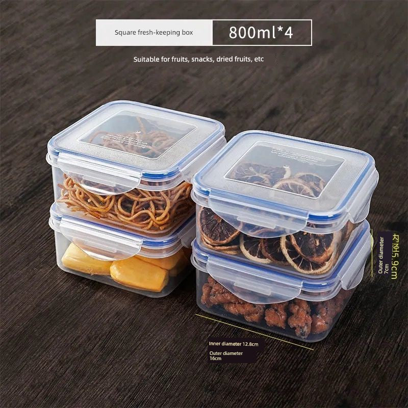 Small Size Plastic Fruit Microwave Oven Canteen Crisper