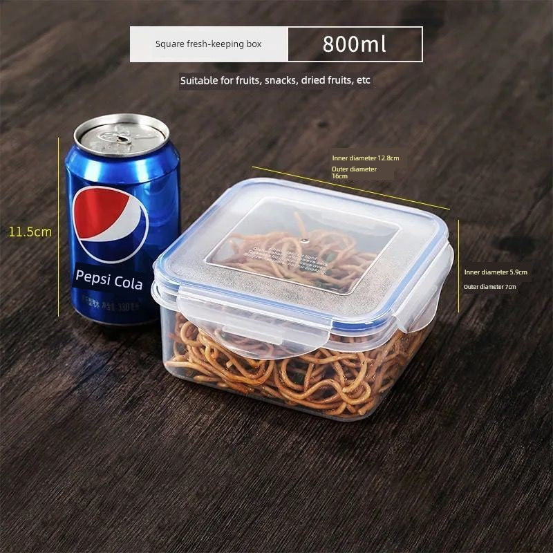 Small Size Plastic Fruit Microwave Oven Canteen Crisper