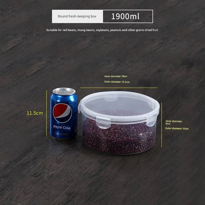 Small Size Plastic Fruit Microwave Oven Canteen Crisper