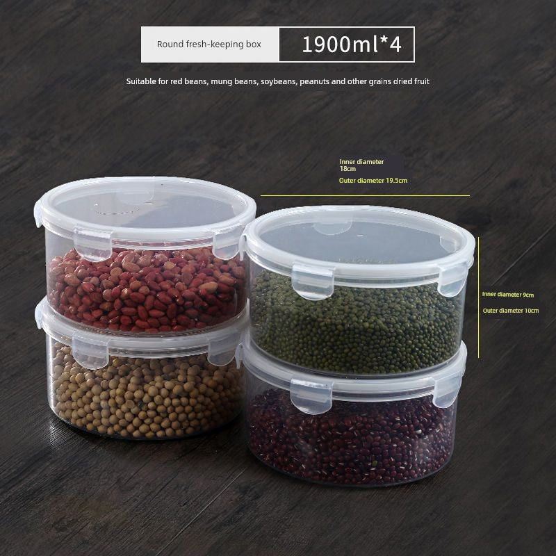 Small Size Plastic Fruit Microwave Oven Canteen Crisper