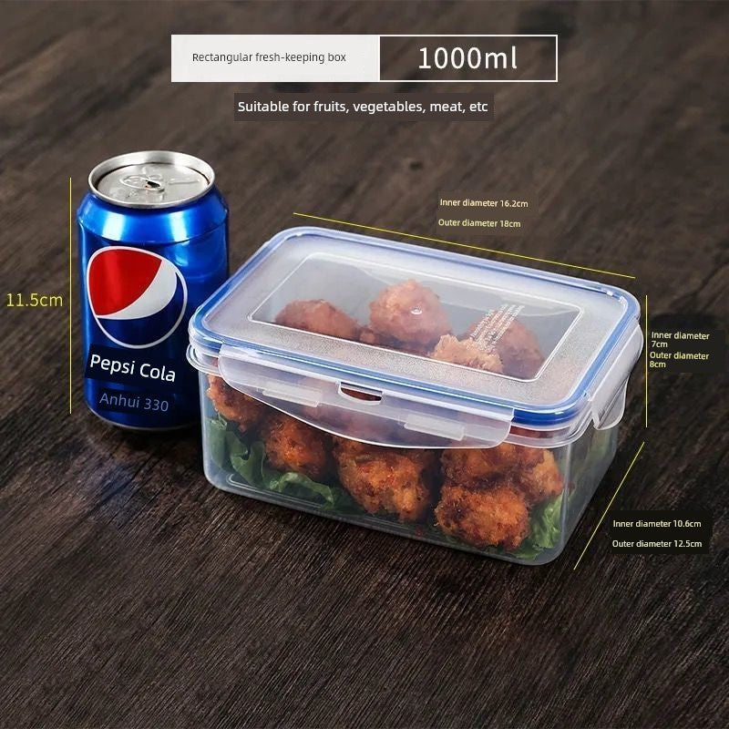 Small Size Plastic Fruit Microwave Oven Canteen Crisper