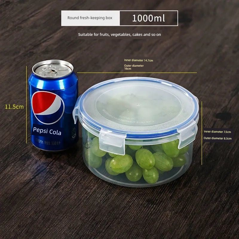 Small Size Plastic Fruit Microwave Oven Canteen Crisper