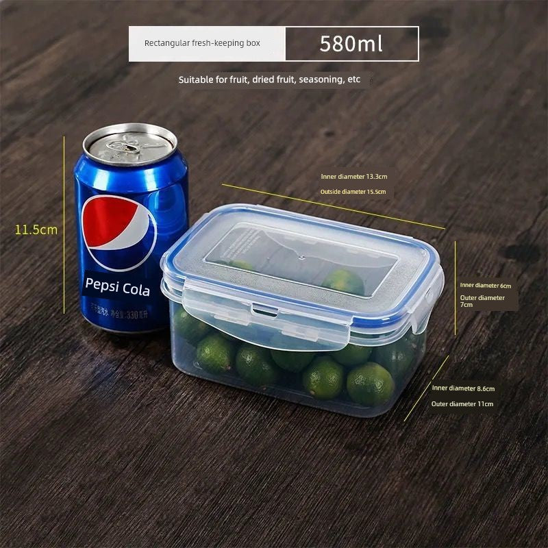 Small Size Plastic Fruit Microwave Oven Canteen Crisper
