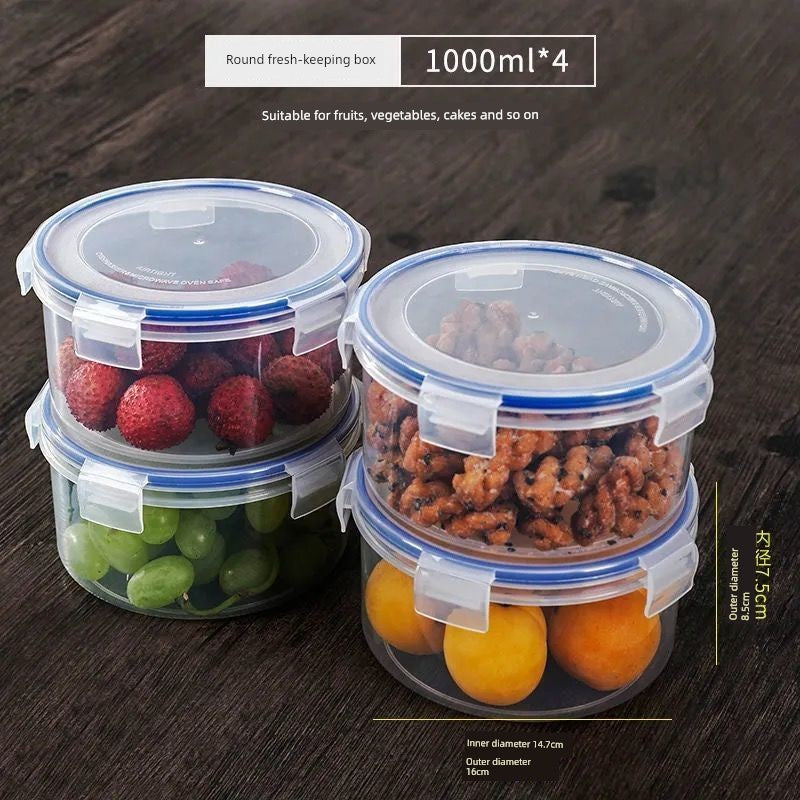Small Size Plastic Fruit Microwave Oven Canteen Crisper