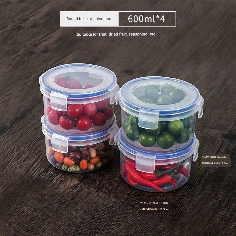 Small Size Plastic Fruit Microwave Oven Canteen Crisper