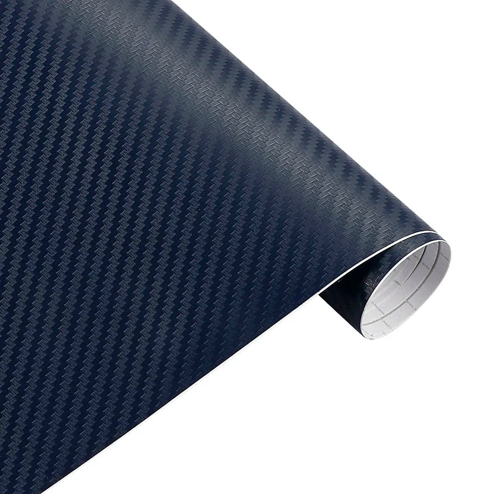 50cm Wide 3D Carbon Fiber Vinyl Film 3M Car Stickers Waterproof DIY Auto Vehicle Motorcycle Car Styling Wrap Roll Accessories