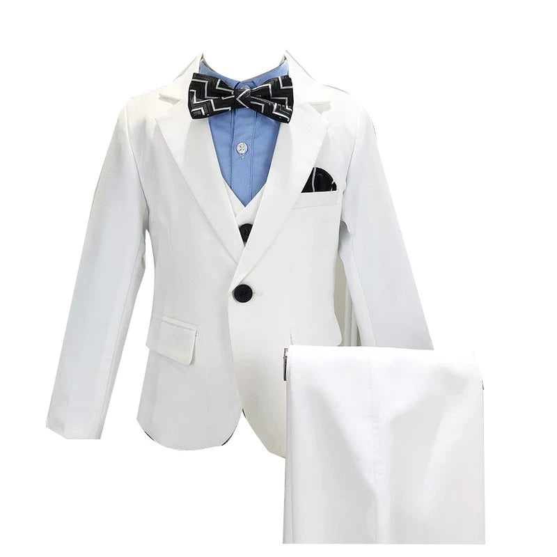 Red Wedding Casual Spring Children's Suit