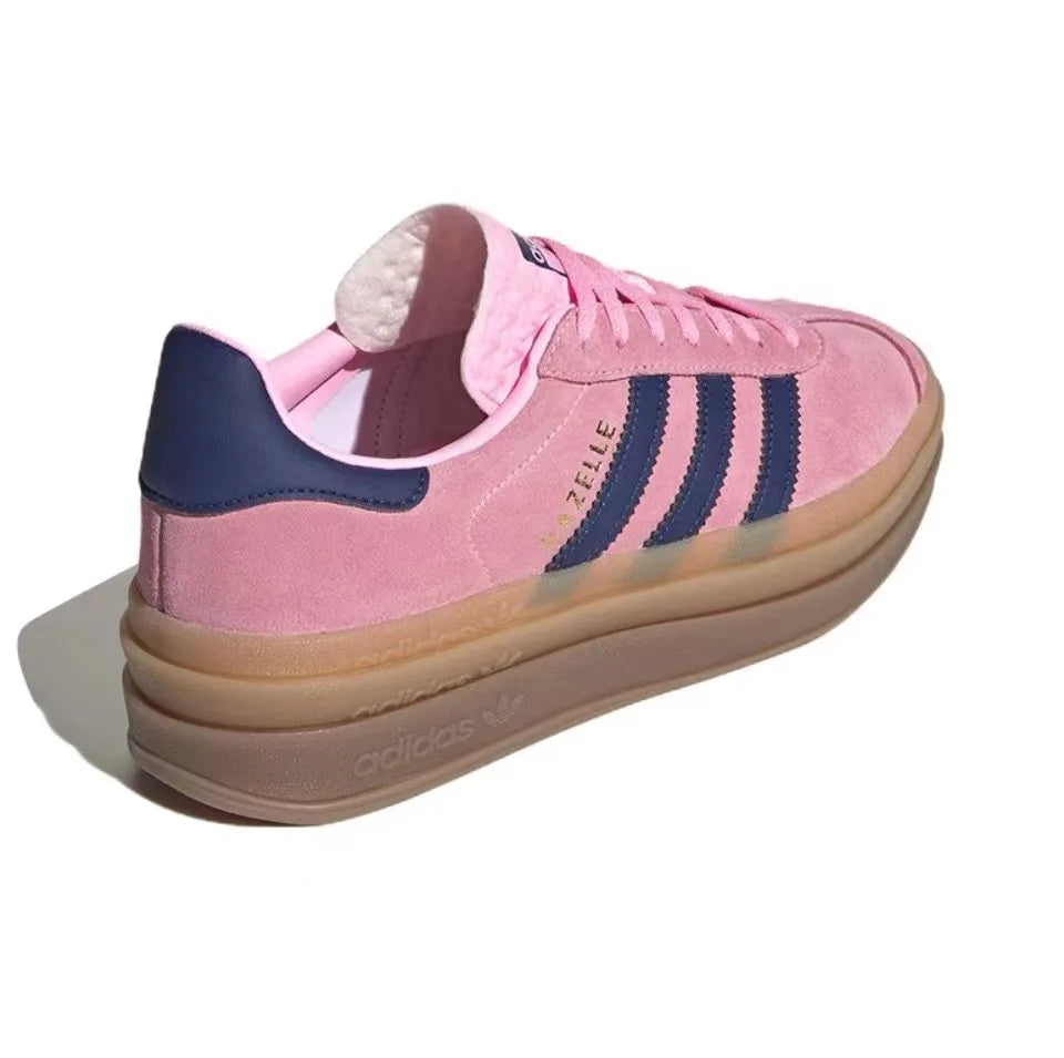 Adidas Gazelle Bold "Miami" Men's and Women's Unisex Skateboard Casual Classic Low-Top Retro Sneakers Shoes