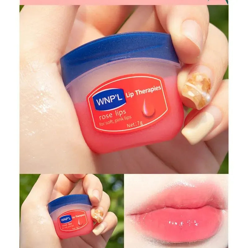 4pcs Natural Plant Lipstick Whitening Lipstick Base Moisturizing Cream Anti Crack Lip Care Jelly Color Makeup Lip Gloss