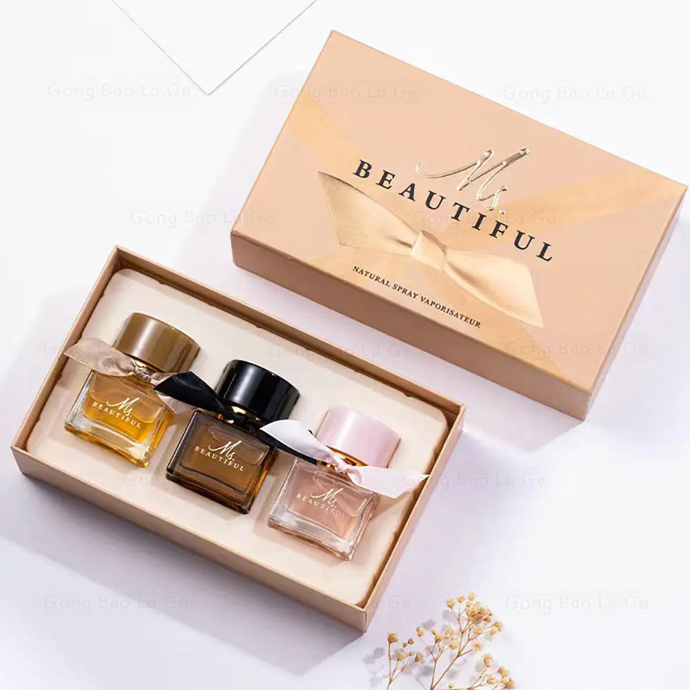 Beautiful Life Perfume Women Gift Box 75ml Three Piece Set Lasting Fragrance Fragrancy духи Floral Scent Pheromone Eau De Parfum