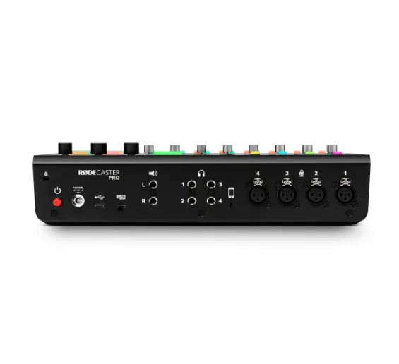 CASTER PRO Podcast Production Studio four studio-grade XLR microphone inputs for beginners and professionals