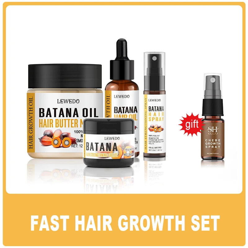 Fast Hair Growth Oil Africa Crazy Traction Alopecia batana Hair Mask Anti Hair Break Hair Strengthener Hair Loss Treatment Spray