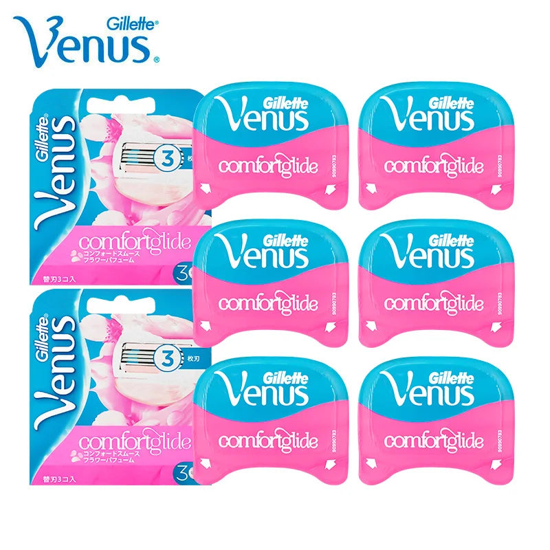 Gillette Venus Safety Razor for Women Face Arm Leg Hair Machine for Shaving Shaver 3/5 Layers Razor Blades Barber Shaving Razor