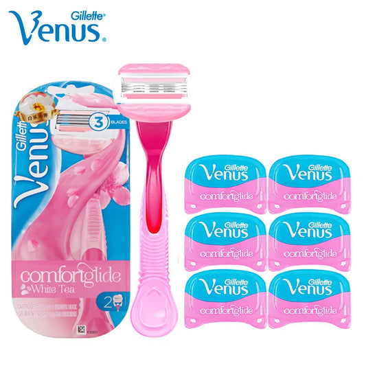 Gillette Venus Safety Razor for Women Face Arm Leg Hair Machine for Shaving Shaver 3/5 Layers Razor Blades Barber Shaving Razor