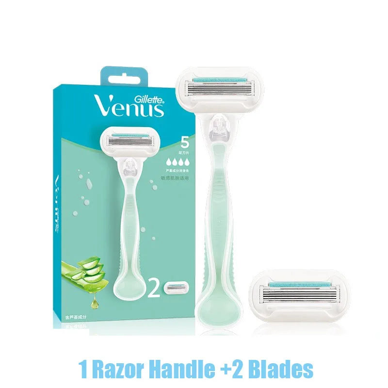 Gillette Venus Safety Razor for Women Face Arm Leg Hair Machine for Shaving Shaver 3/5 Layers Razor Blades Barber Shaving Razor