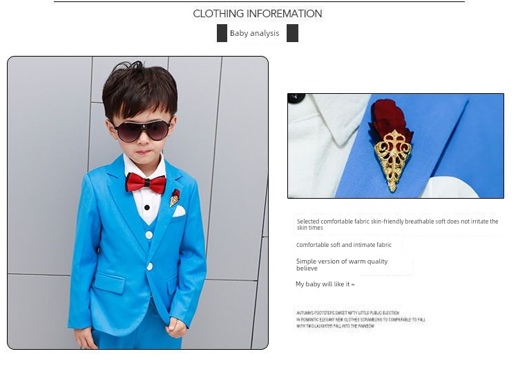 Suit Pants Children Clothes Boys Suits for Baby Kids Boy