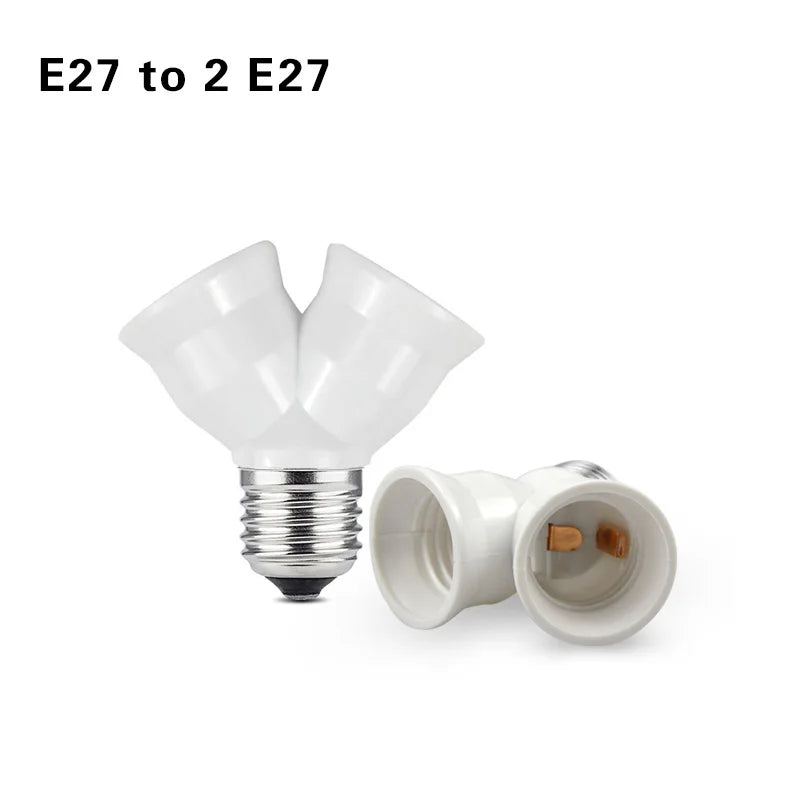 1PCS E27 Male to E14 G9 E12 B22 G4 MR16 GU10 Female Lamp Base Lamp Holder Converter Socket Adapter For LED Corn Bulb light