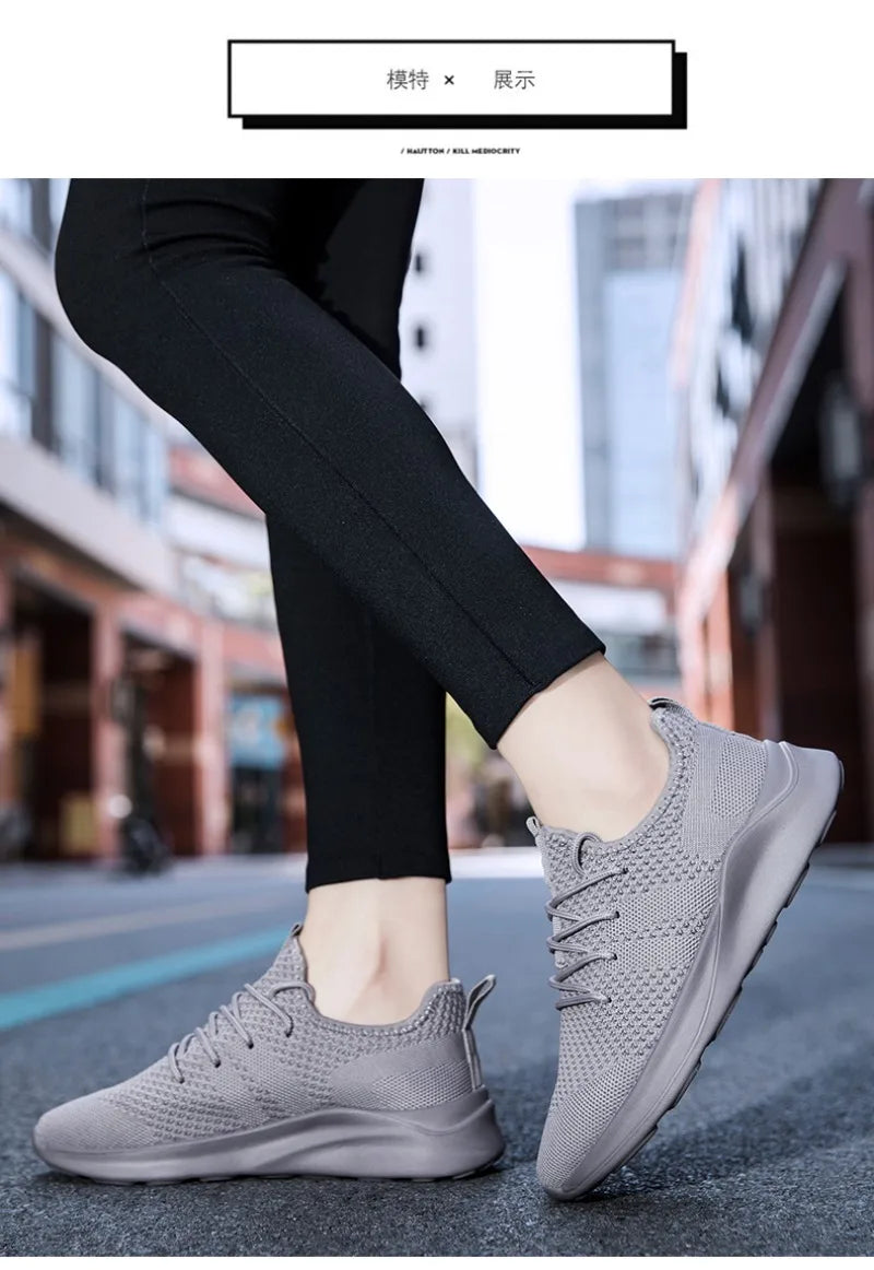 Women Casual Shoes Fashion Breathable Walking Mesh Flat Sneakers 2024 Anti-slip Vulcanized Shoe Female Footwear Size 36-42