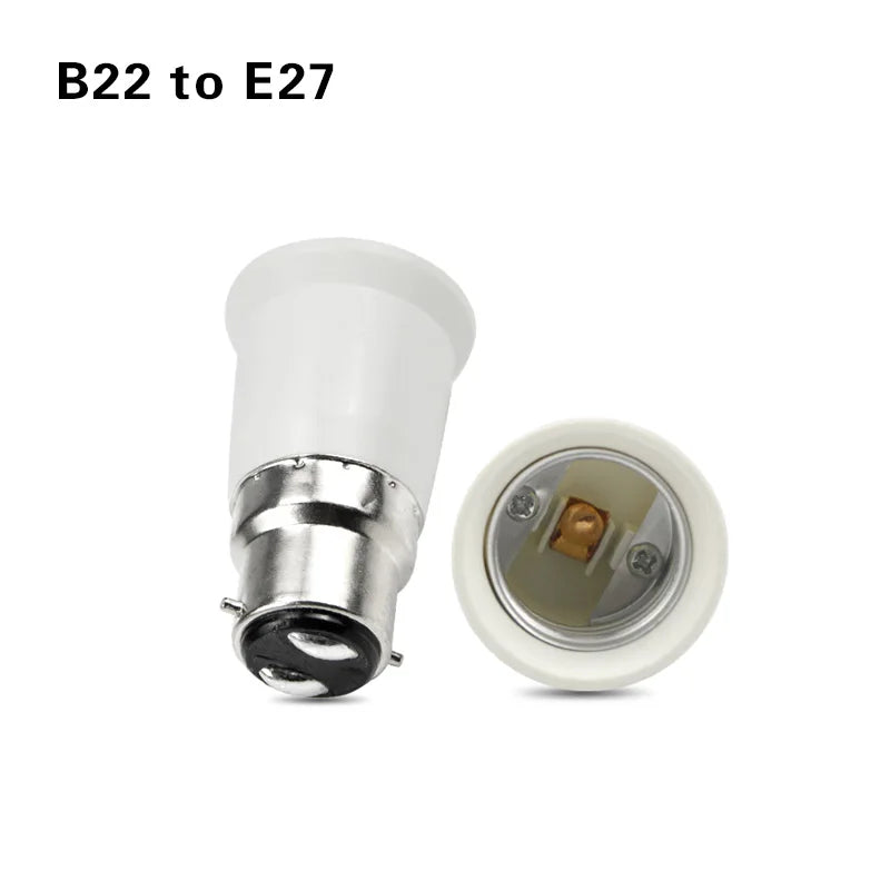 1PCS E27 Male to E14 G9 E12 B22 G4 MR16 GU10 Female Lamp Base Lamp Holder Converter Socket Adapter For LED Corn Bulb light