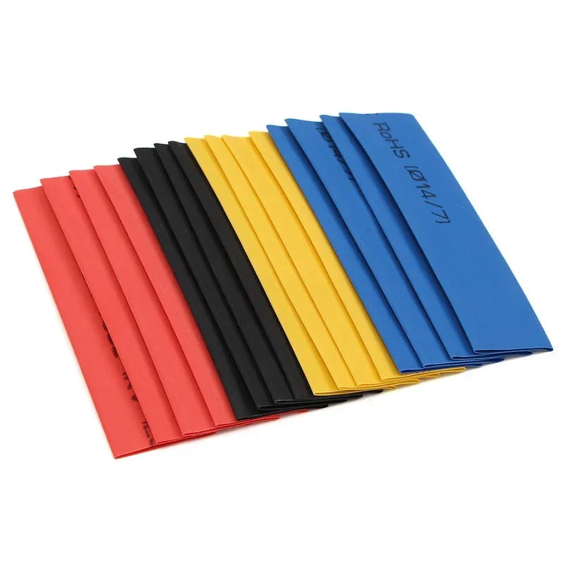 127/328/580/800Pcs Heat Shrink wrapped Shrinking Insulation Sleeving Thermal Casing Car Electrical Cable Shrink Tube Tube Kit