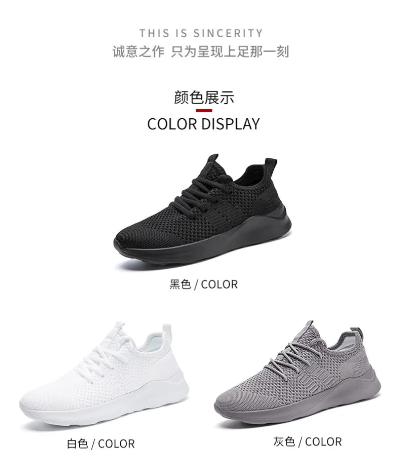 Women Casual Shoes Fashion Breathable Walking Mesh Flat Sneakers 2024 Anti-slip Vulcanized Shoe Female Footwear Size 36-42