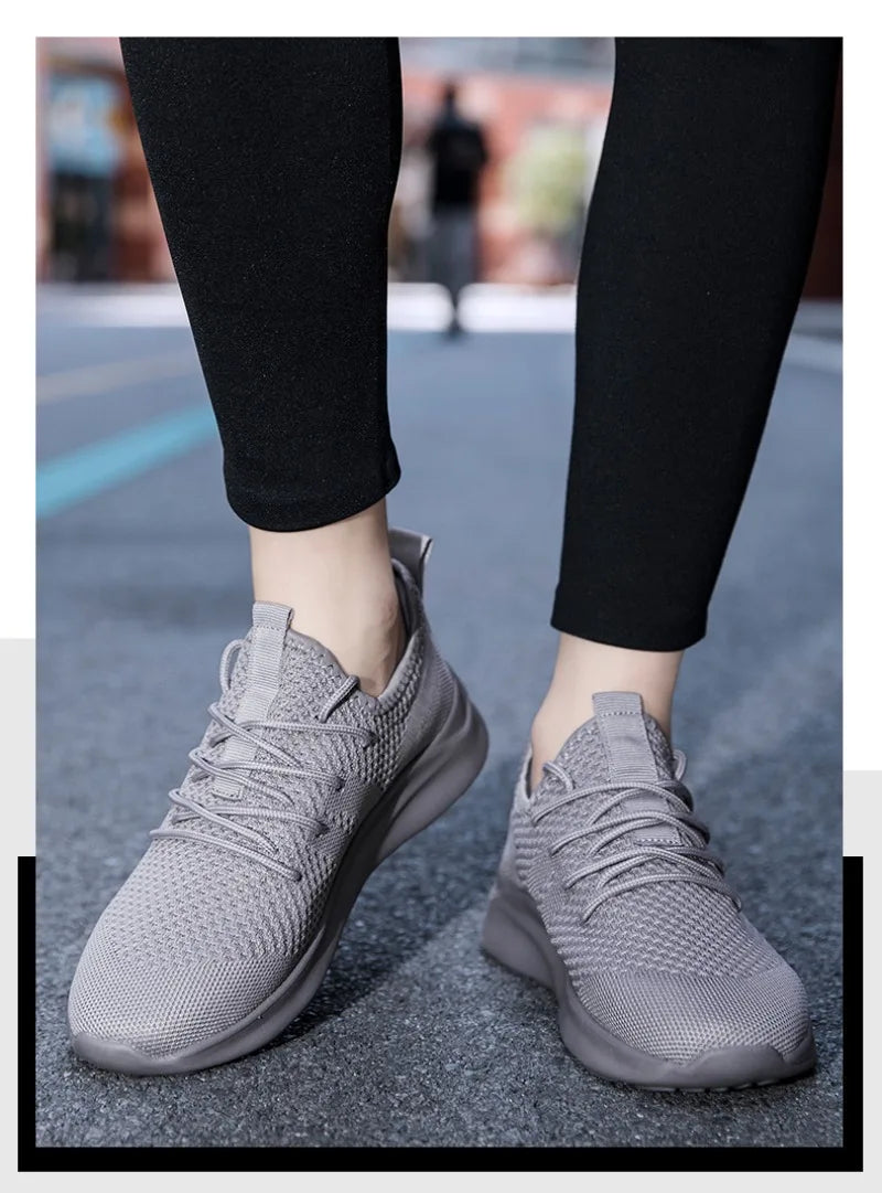 Women Casual Shoes Fashion Breathable Walking Mesh Flat Sneakers 2024 Anti-slip Vulcanized Shoe Female Footwear Size 36-42