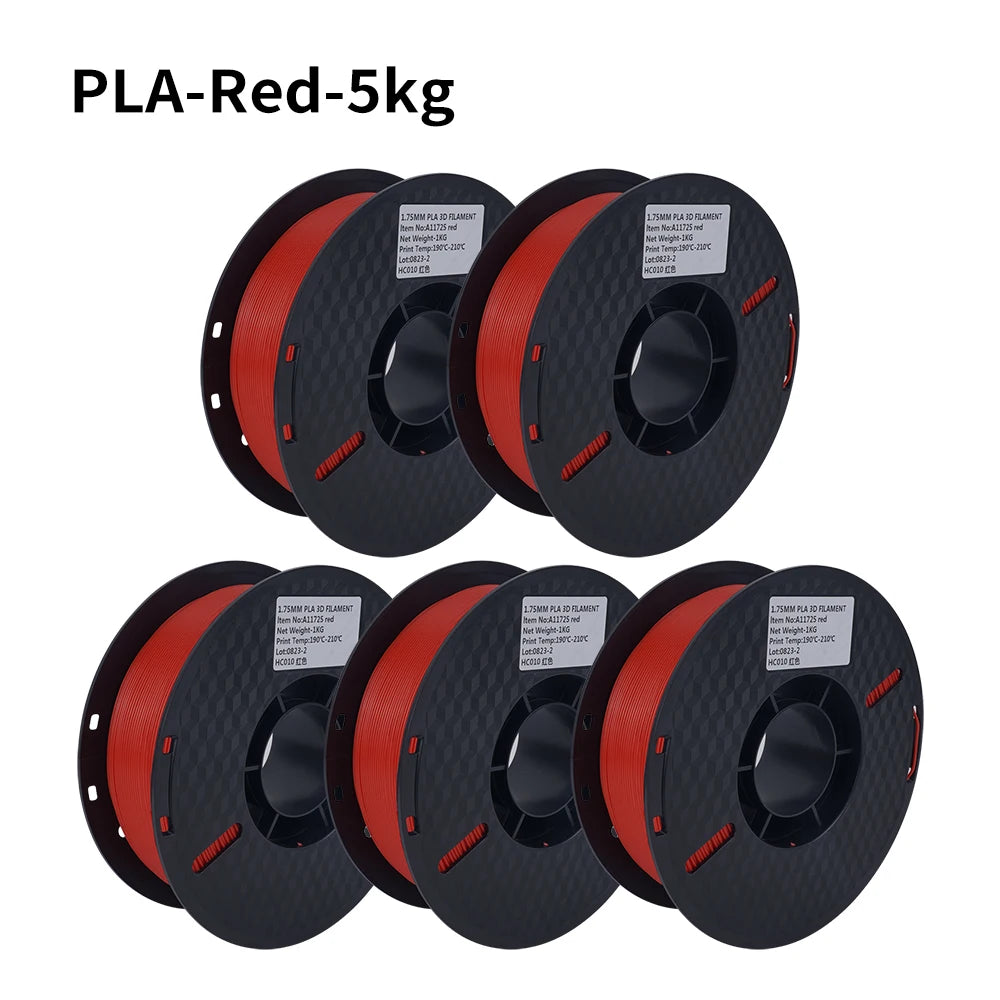 KEEPANG 5KG Filament 1.75mm PLA Vacuum Package No Bubble black White A Variety of Colors Fast Ship 3d printer Accessories