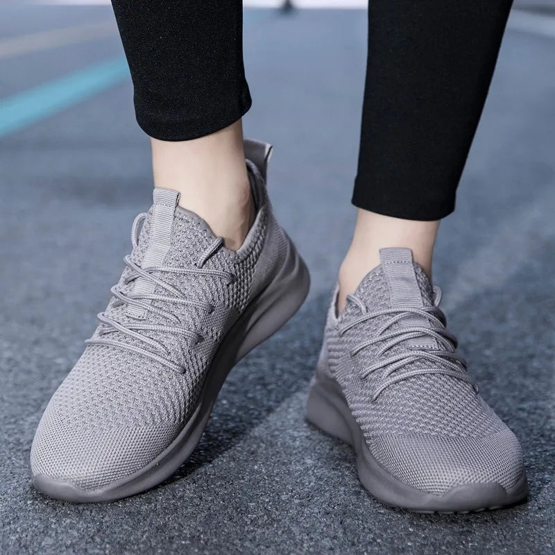 Women Casual Shoes Fashion Breathable Walking Mesh Flat Sneakers 2024 Anti-slip Vulcanized Shoe Female Footwear Size 36-42