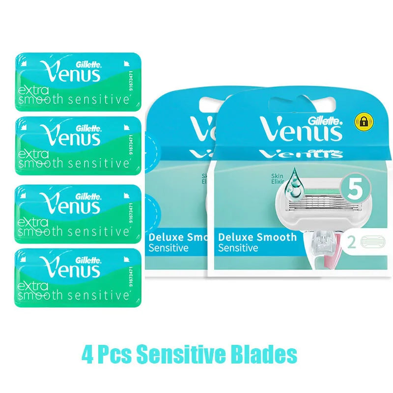 Gillette Venus Safety Razor for Women Face Arm Leg Hair Machine for Shaving Shaver 3/5 Layers Razor Blades Barber Shaving Razor