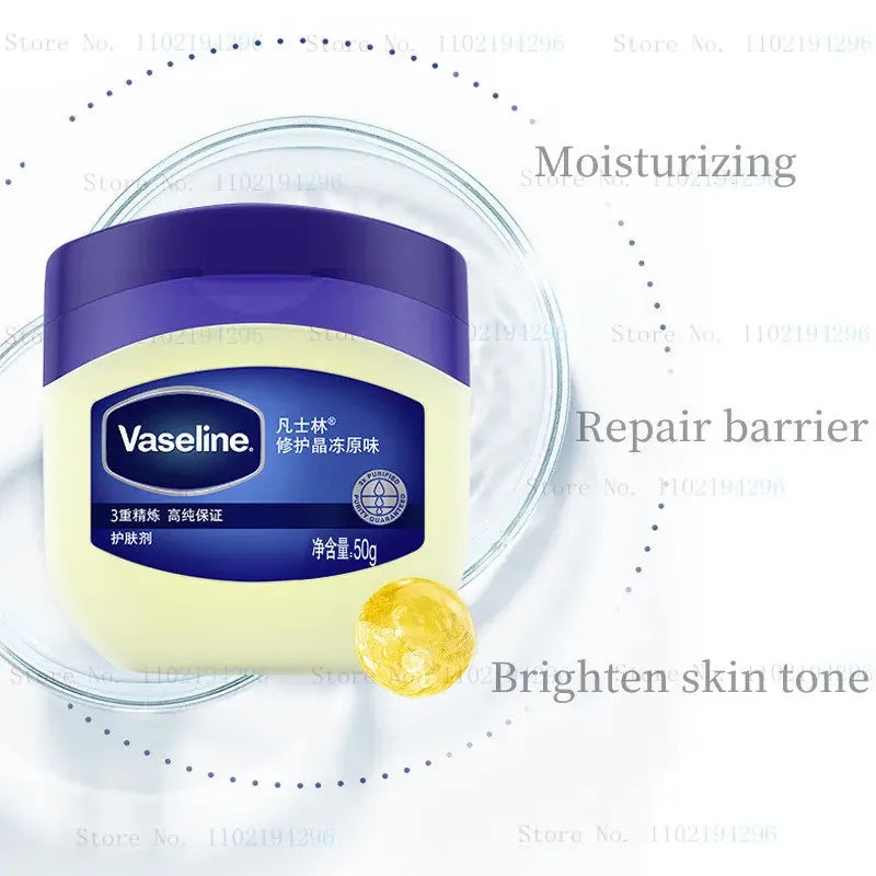 Vaseline Body Repair Cream Moisturizing Water Locking Hand and Foot Crack Cream No Fragrance Nourishes and Brightens Skin Color