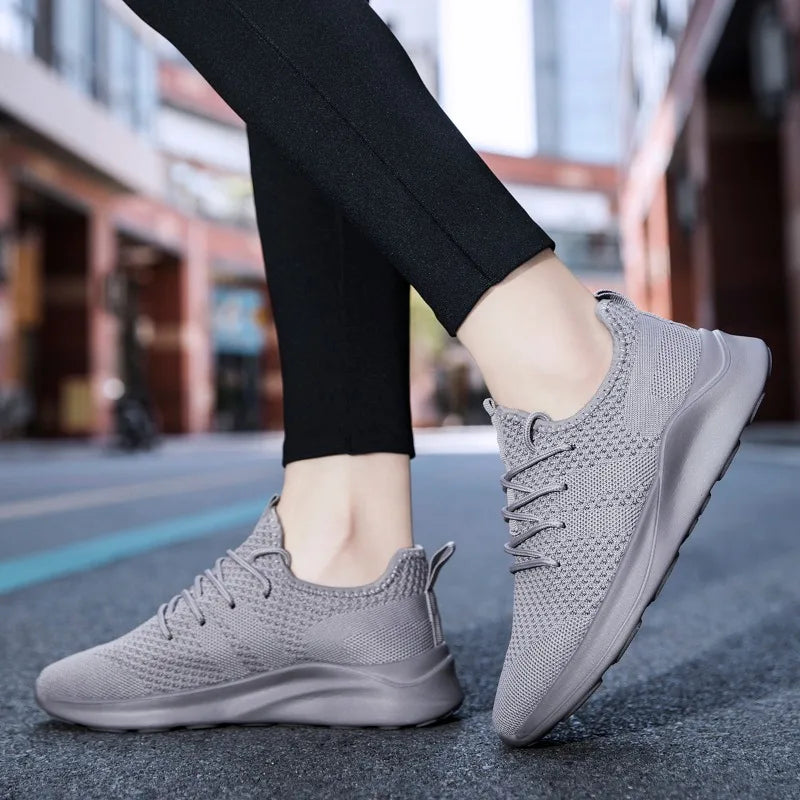 Women Casual Shoes Fashion Breathable Walking Mesh Flat Sneakers 2024 Anti-slip Vulcanized Shoe Female Footwear Size 36-42