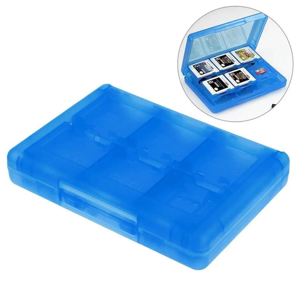 28-in-1 Game Card Case Compatible Nintendo NEW 3DS / 3DS / DSi / DSi XL / DSi LL / DS / DS Lite Cartridge Storage Box Holder