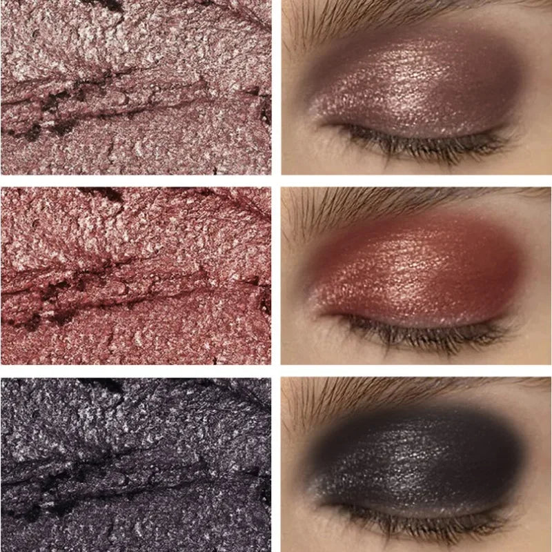 Colorful Eyeshadow Stick Pink Brown Green Black Eyeshadow Pencil High Gloss Pearlescent Shadow Sticks Waterproof Stage Makeup