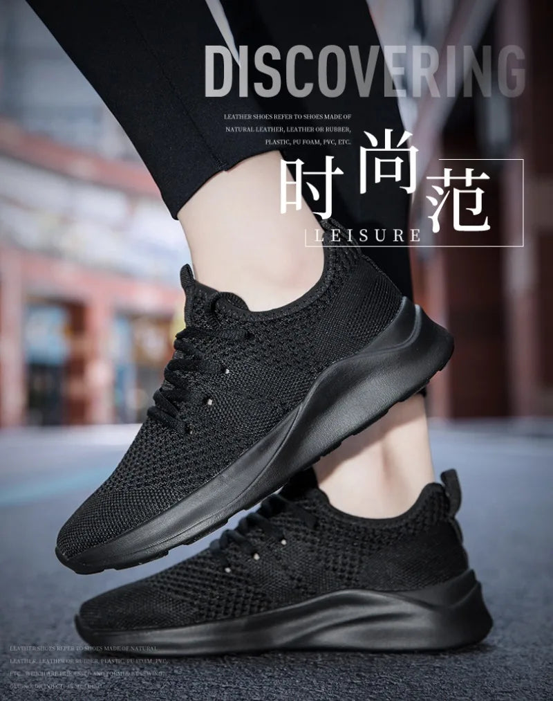 Women Casual Shoes Fashion Breathable Walking Mesh Flat Sneakers 2024 Anti-slip Vulcanized Shoe Female Footwear Size 36-42