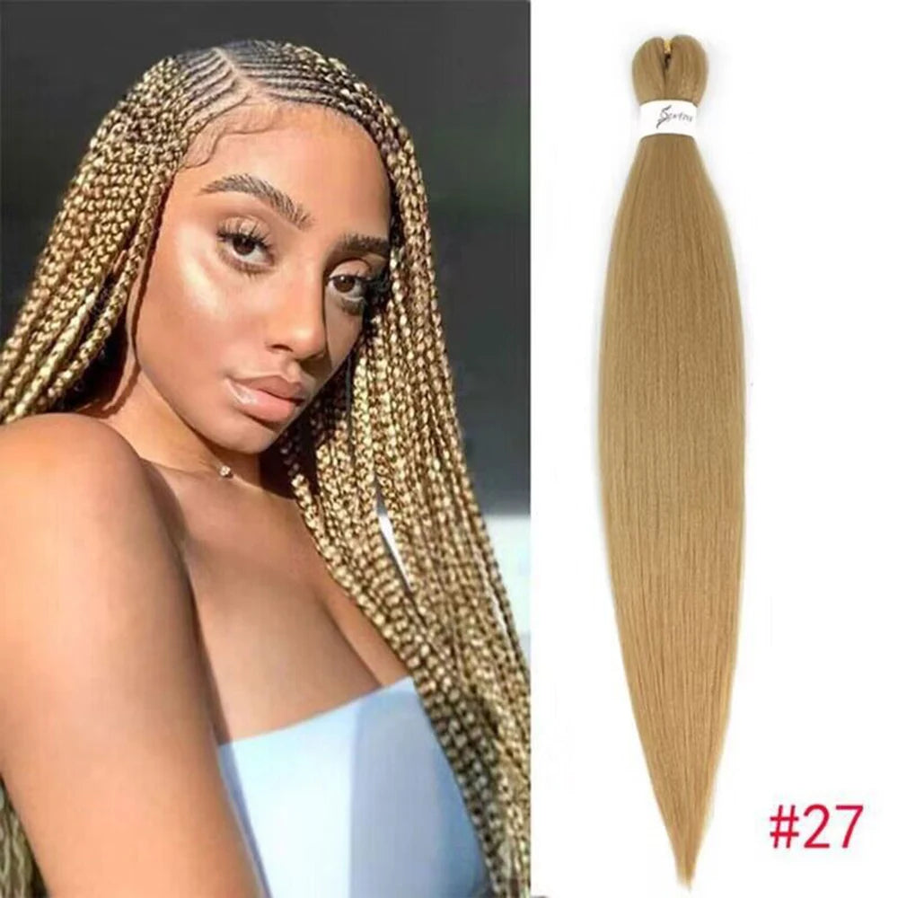 20inch 26inch Synthetic Braiding Hair Ombre Braiding Hair Packs Jumbo Braid Hair For Women Wholesale 613# 99j 27# 30#