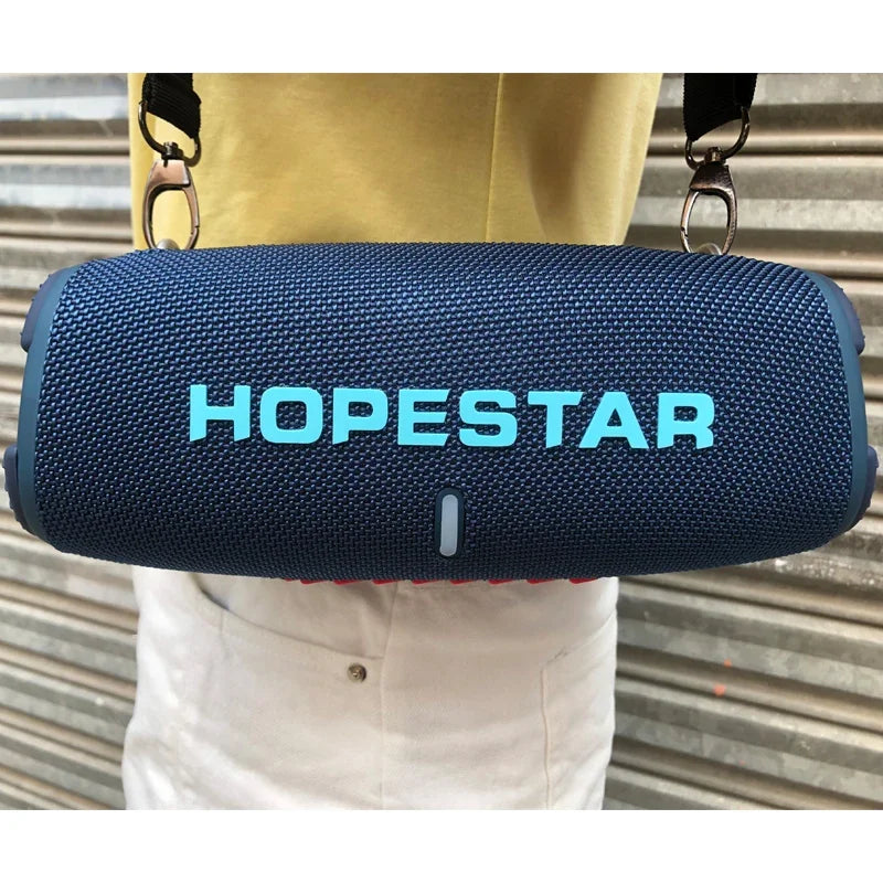 Hopestars LPX6 Waterproof Speaker Portable Column TWS Stereo Wireless Subwoofers With RGB Light TF FM Caixa De Som Bluetooth H50