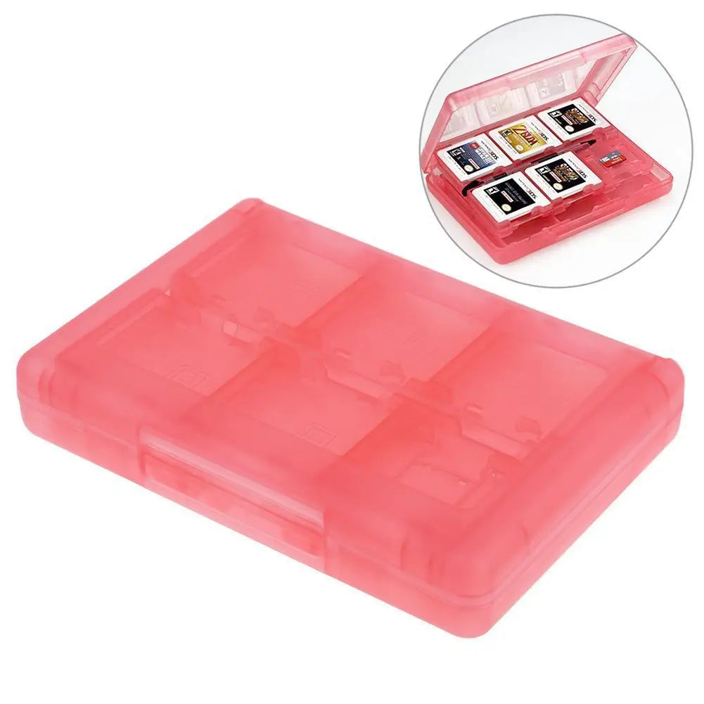 28-in-1 Game Card Case Compatible Nintendo NEW 3DS / 3DS / DSi / DSi XL / DSi LL / DS / DS Lite Cartridge Storage Box Holder