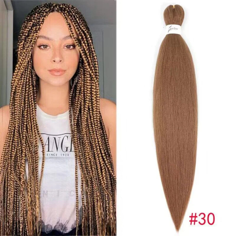 20inch 26inch Synthetic Braiding Hair Ombre Braiding Hair Packs Jumbo Braid Hair For Women Wholesale 613# 99j 27# 30#