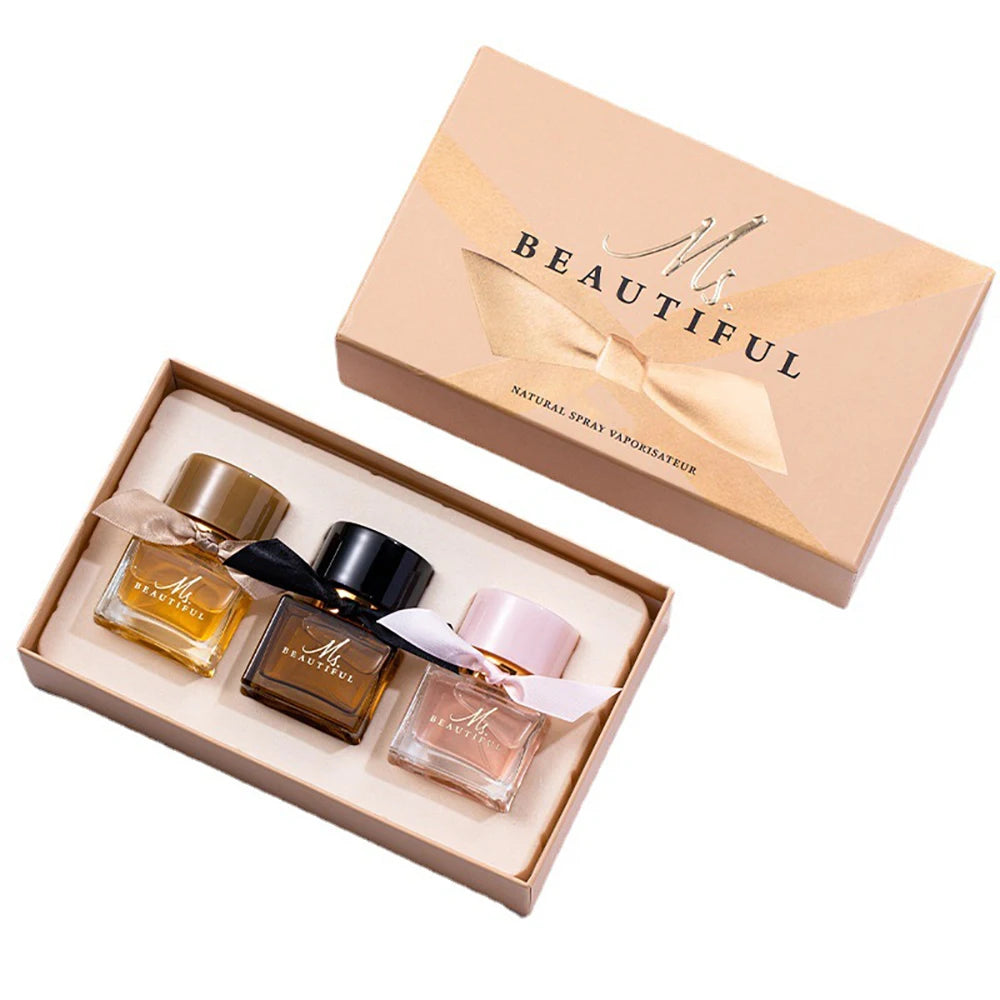 Beautiful Life Perfume Women Gift Box 75ml Three Piece Set Lasting Fragrance Fragrancy духи Floral Scent Pheromone Eau De Parfum