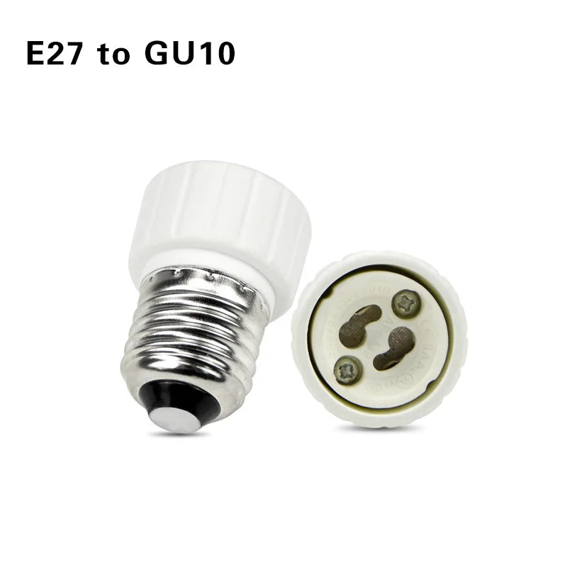 1PCS E27 Male to E14 G9 E12 B22 G4 MR16 GU10 Female Lamp Base Lamp Holder Converter Socket Adapter For LED Corn Bulb light